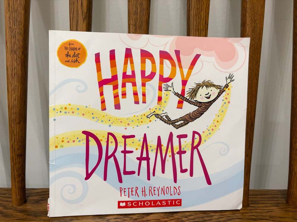 Happy Dreamer by Peter H. Reynolds Scholastic Paperback Book
